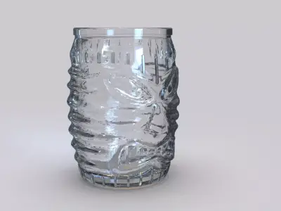 Tikki glass - 3D Printable Model 3D print model