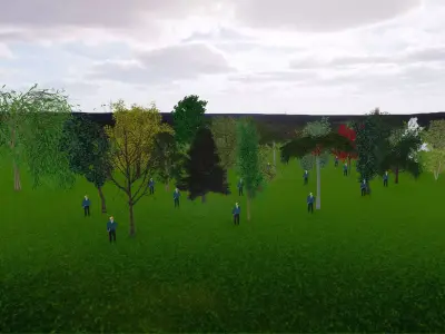 22 Trees - Pack  3D model 3D model