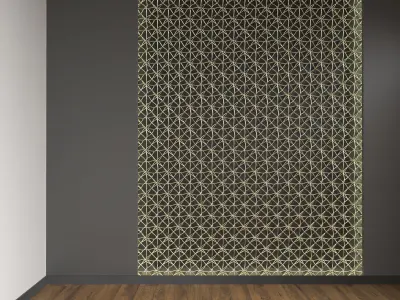 Decorative wall 3D model