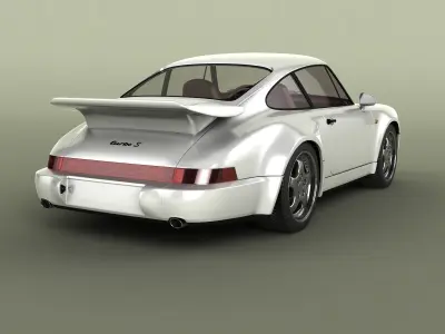 Porsche 911 964 Turbo S 3D model