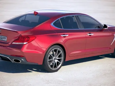 Genesis G70 2018 3D model