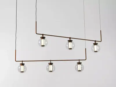 Bai Chandelier 3D model