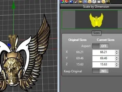 hells angels desing 3D print model