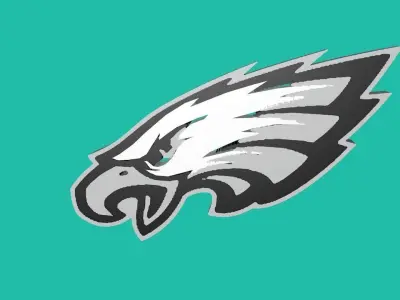 Philadelphia Eagles Team Logo 3D model