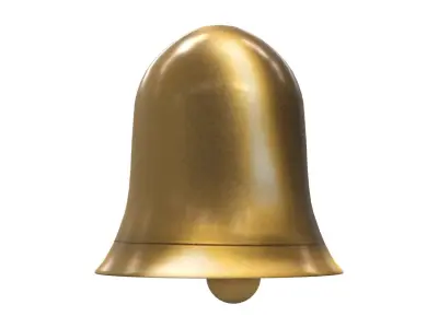 Christmas Bell Low-poly 3D model purchase
