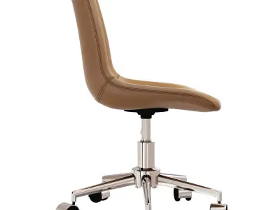 JONSTRUP office chair cognac 3D model