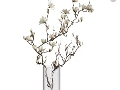 Flower In Vase 85 3D model