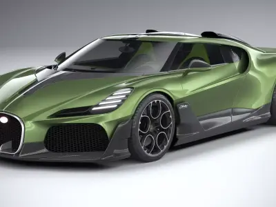 Bugatti Brouillard 2025 3D model