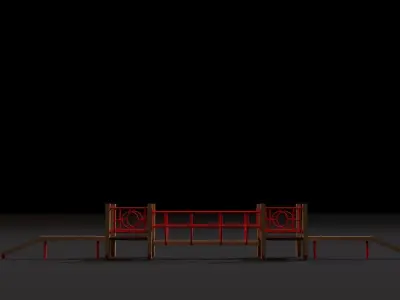 Sports complex 27 3D model