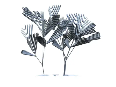 Collection of conceptual shrubs S1C