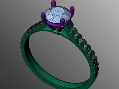 Ring iz2 3D print model