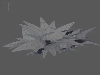 Small Fern - High Quality Low-Poly Models -UE4-Unity-Vray-Corona Low-poly 3D model