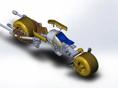 vinsion dark knight 3D print model