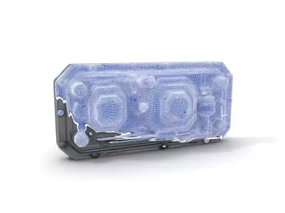 Futuristic Control Panel model pack Low-poly 3D model