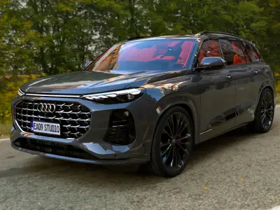  2024 Audi Q6 3D model