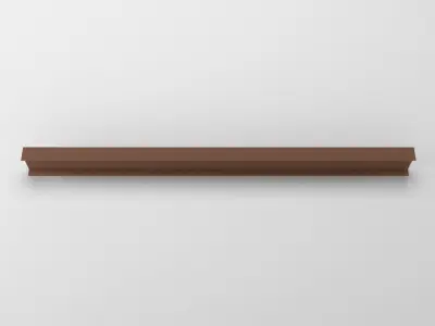 Steel Beam IPN 220 - European Standard - DIN 1025-1 Low-poly 3D model