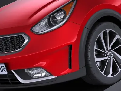 Kia Niro 2017 3D model