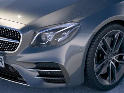 Mercedes-Benz E53 AMG Sedan 2019 3D model