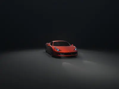 458 Italia 2013 3D model