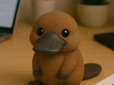 Platypus - Kawaii Animals Collection 3D print model