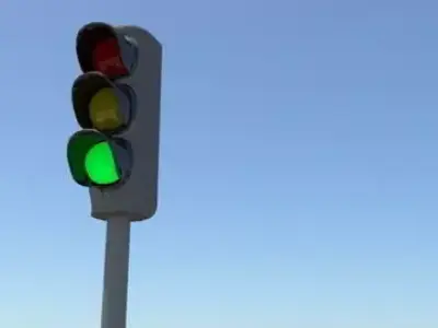 traffic light 3D model