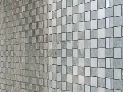 Tiles  ATLAS CONCORDE MARVEL PRO T Net Mosaic 3D model