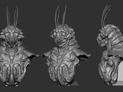 District 9 Prawn  3D print model