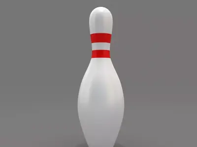 Bowling Pin 3D model