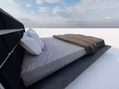 AKITA BED 3D model
