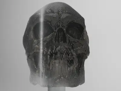 skull decoration 3D model