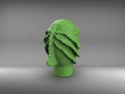 Creature From The Black Lagoon Gear Shifter Knob 3D print model