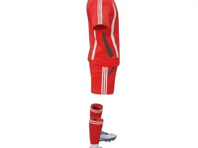 Soccer Clothes Generic 3D model