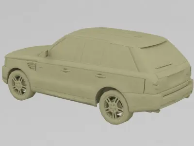 range rover 3D print model