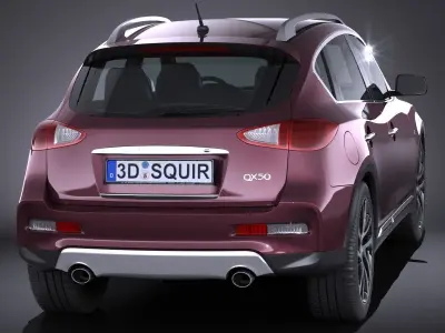 Infiniti QX50 2016 3D model