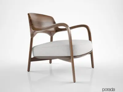 Porada Louis chair 3D model