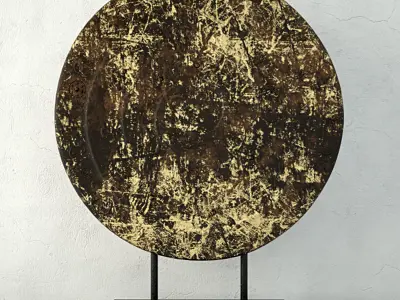 Medallions on Stand 3D model