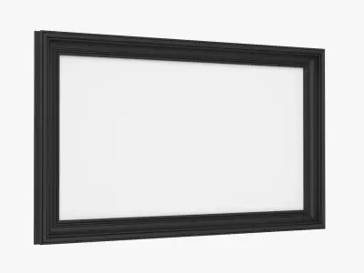 Frame landscape with picture 02 3D model