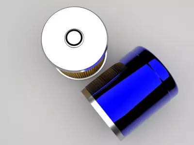 Car Oil Filters 3D model