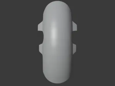 Mudguard mt07 custom gen1 3D print model