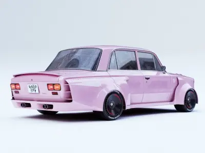 VAZ Lada 2101 Widebody 3D model