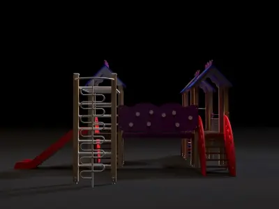 Childrens play complex 3D model order