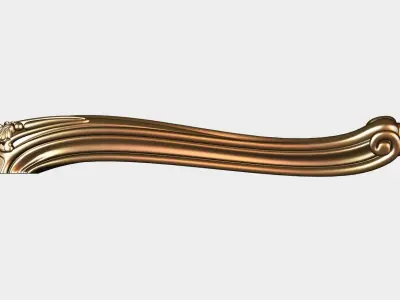 Carved decor for cnc 74 3D model