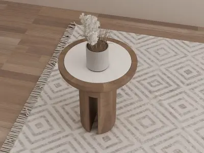 Side table 3D model