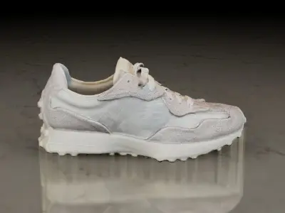 New Balance Lifestyle 327 LP Game ready Low-poly 3D model