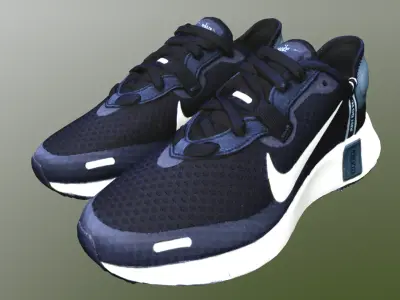 NIKE REPOSTO SHOES PBR Low-poly 3D model