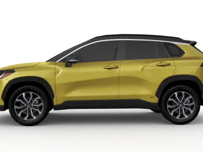 Toyota Corolla Cross Hybrid 2023 Low-poly 3D model
