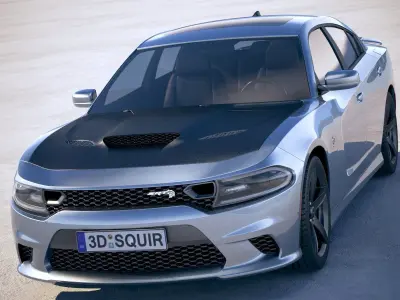 Dodge Charger SRT Hellcat 2019 3D model