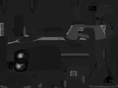 a good sport car Low-poly 3D model