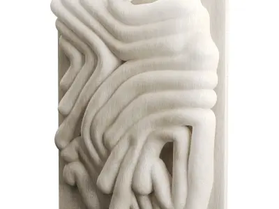 Tapestry Decor Low-poly 3D model