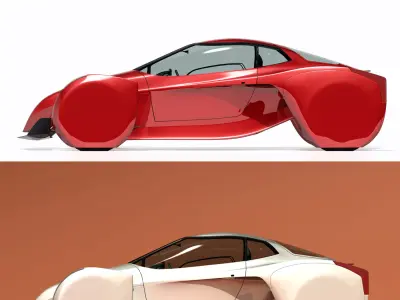 2013 Shrike GT Concept Sports EV 3D model